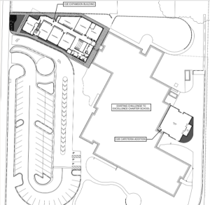 Marketing site plan on expansion and cafeteria